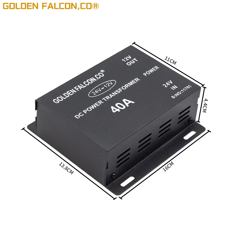 Преобразователь напряжения DC-DC  24В - 12В -  40A