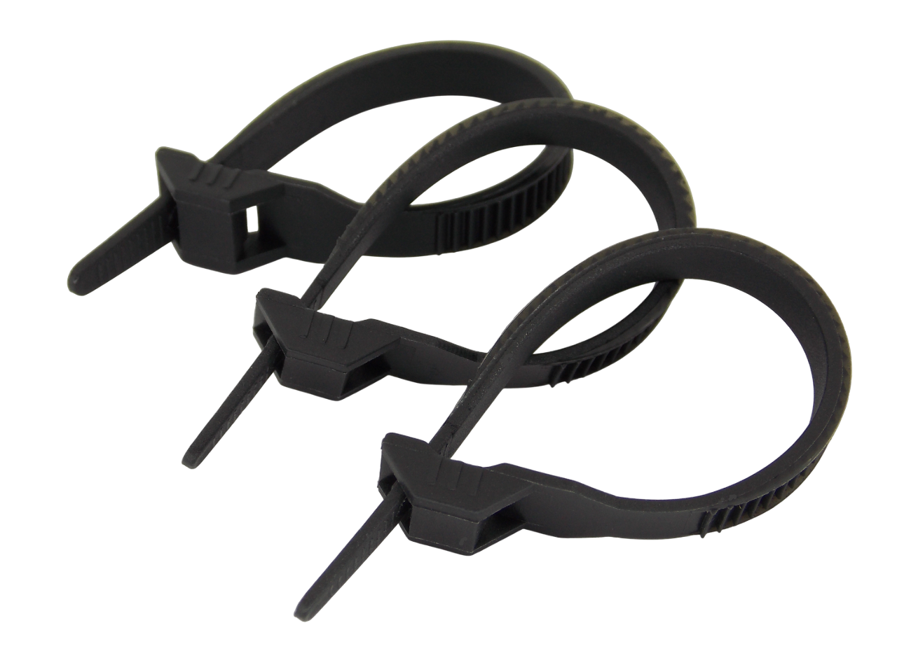 Кабельные стяжки нейлоновые  6х115мм двойной замок / 100 штук