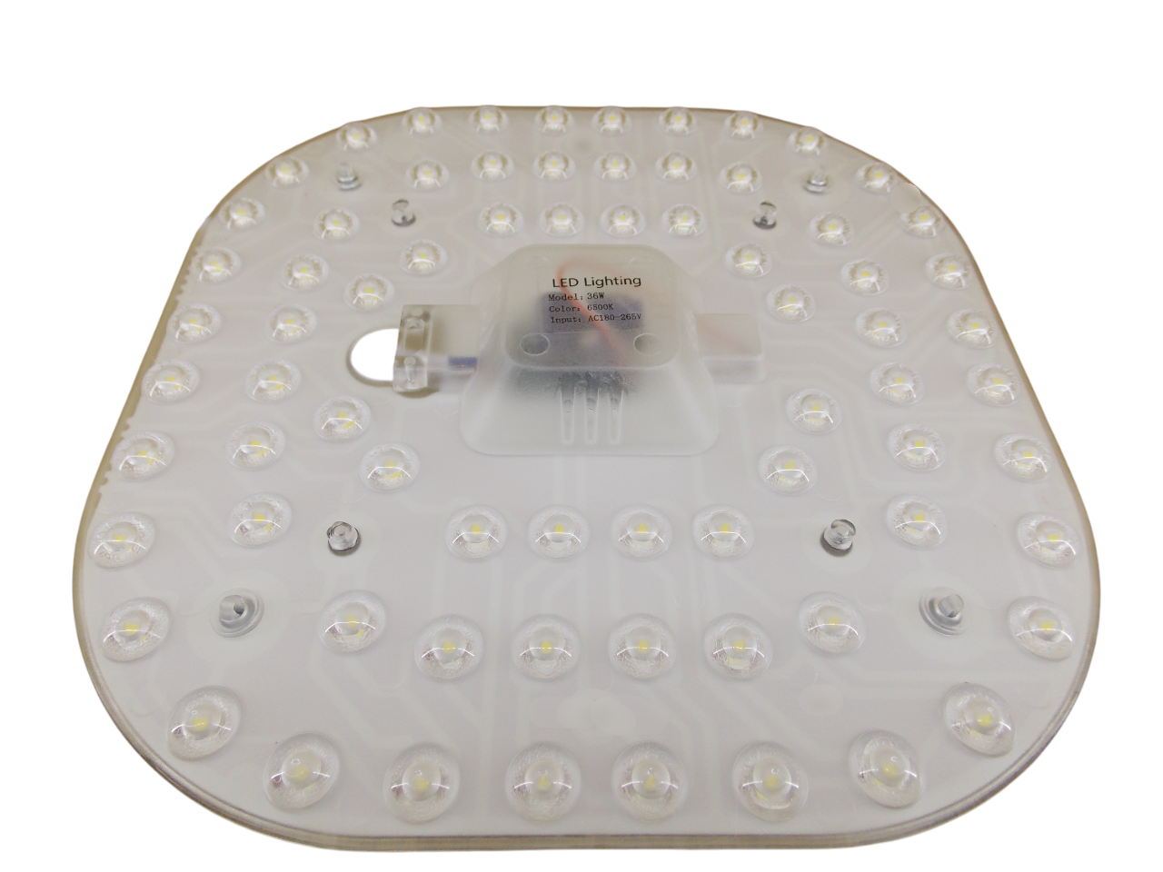  Светодиодный модуль квадратный 220В - 36Вт - 6500К  72Led 