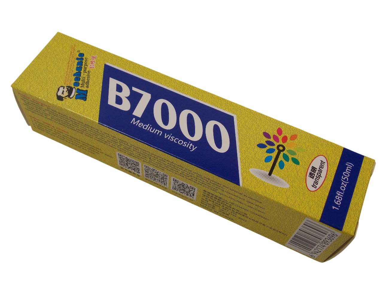 Клей MECHANIC B7000 / 50 мл / прозрачный