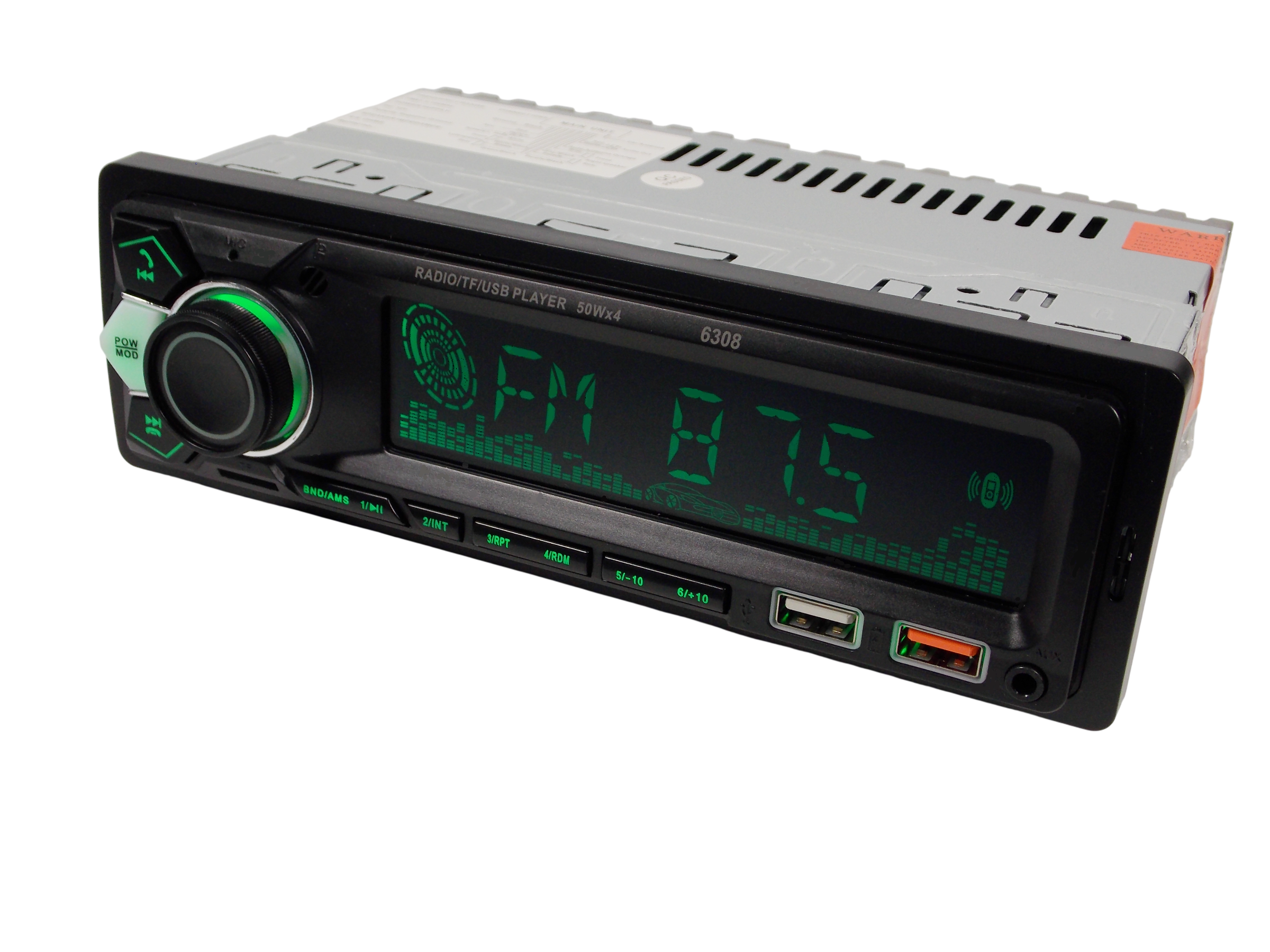 Автомагнитола SBX 6308 Bluetooth / USB / TF / AUX / FM-радио 