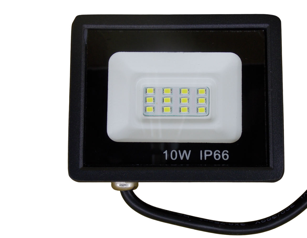 Прожектор светодиодный  220В - 10Вт  - 6000К  12Led.