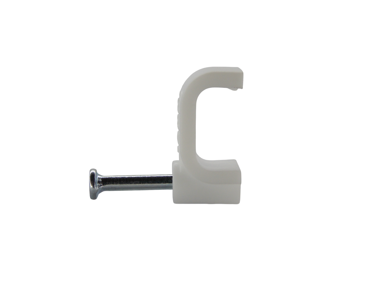 Крепеж для кабеля плоский 10мм / 100 штук