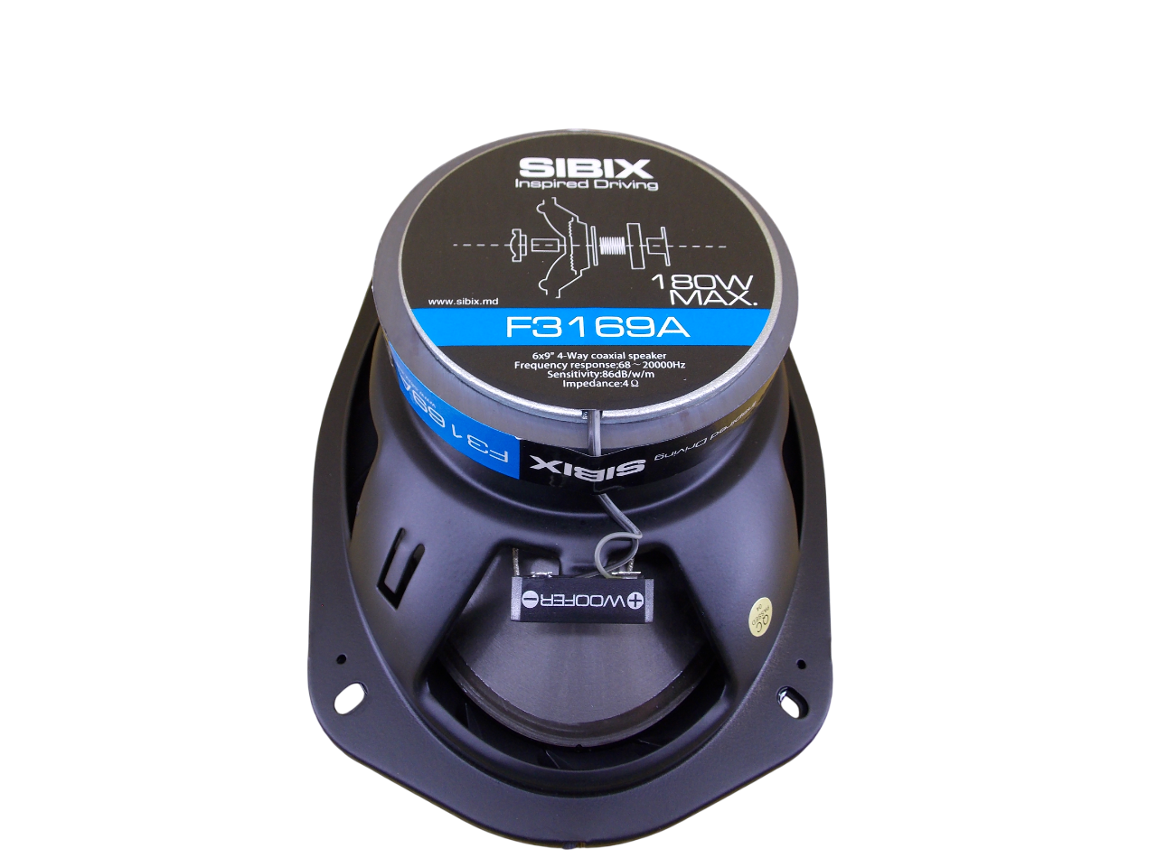 Автомобильные динамики "SIBIX" F3169A  6х9 дюймов 