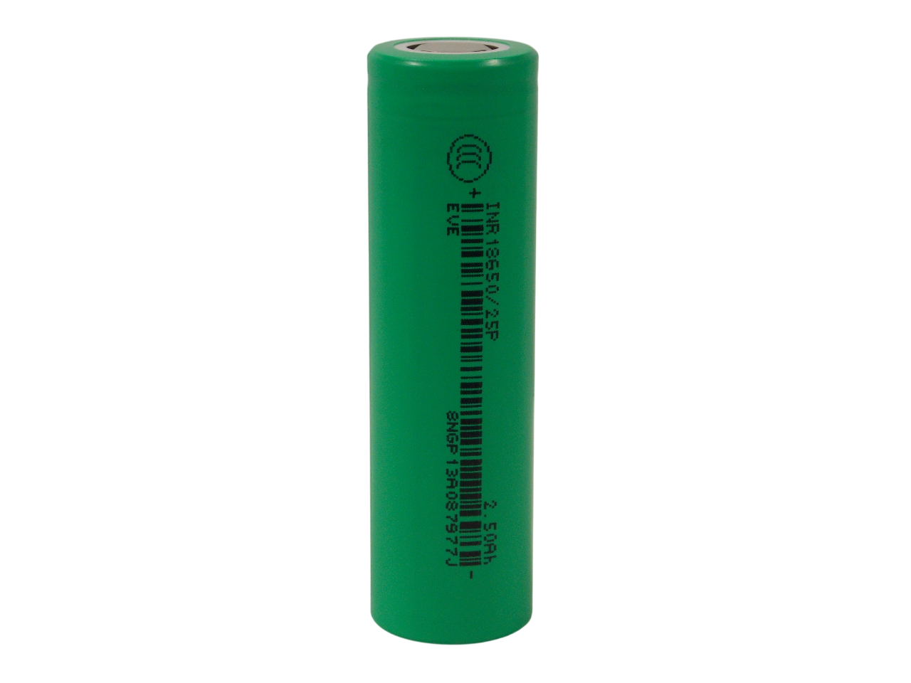 Аккумулятор EVE INR 18650 / 25P     3.6В     2.5 А/ч 