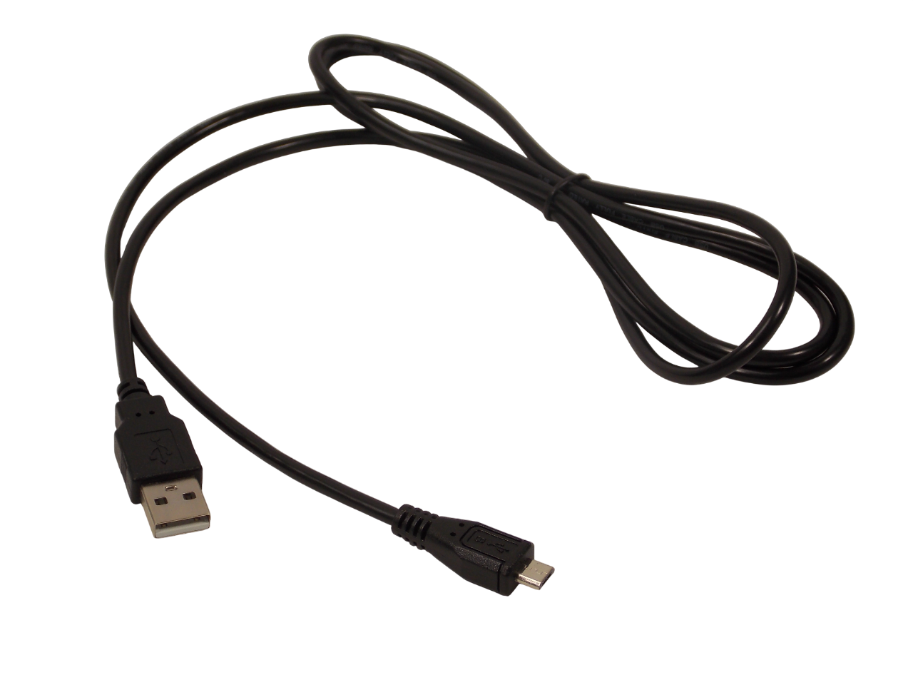 Шнур  USB - А штекер  на micro USB  штекер / 1.5 метра / черный