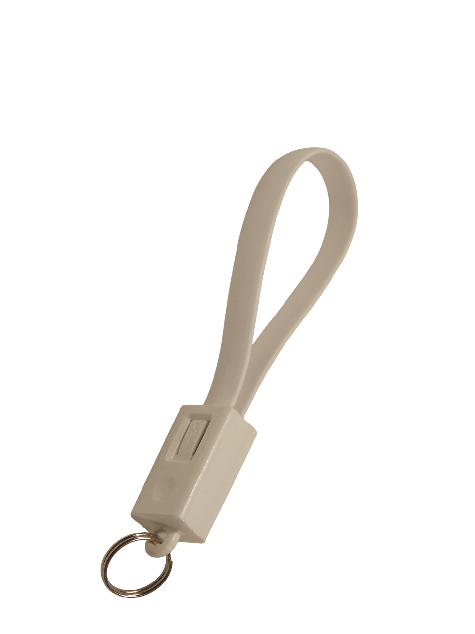 Шнур USB - А штекер на  micro USB штекер / 20 см / белый