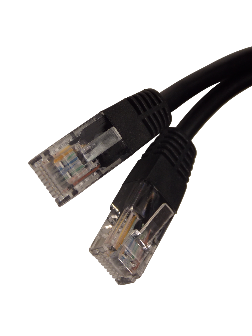 Патч - корд RJ45  на RJ45 / соединительный шнур / UTP / CAT5e / 3 метра / черный