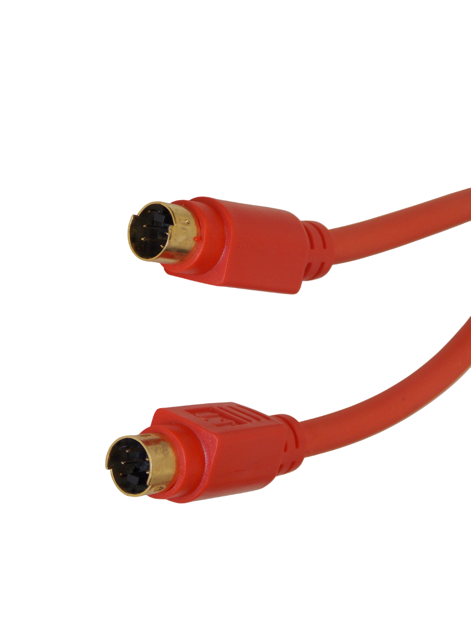 Шнур S-video 4pin  на S-video 4pin / 1.5 метра / красный