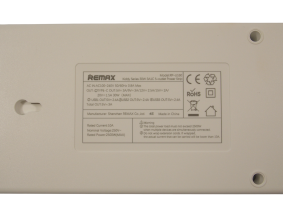 Сетевой удлинитель REMAX RP - U160 / 1.5 метра / 5 розеток / 3 порта USB   / 1 порт Type - C  