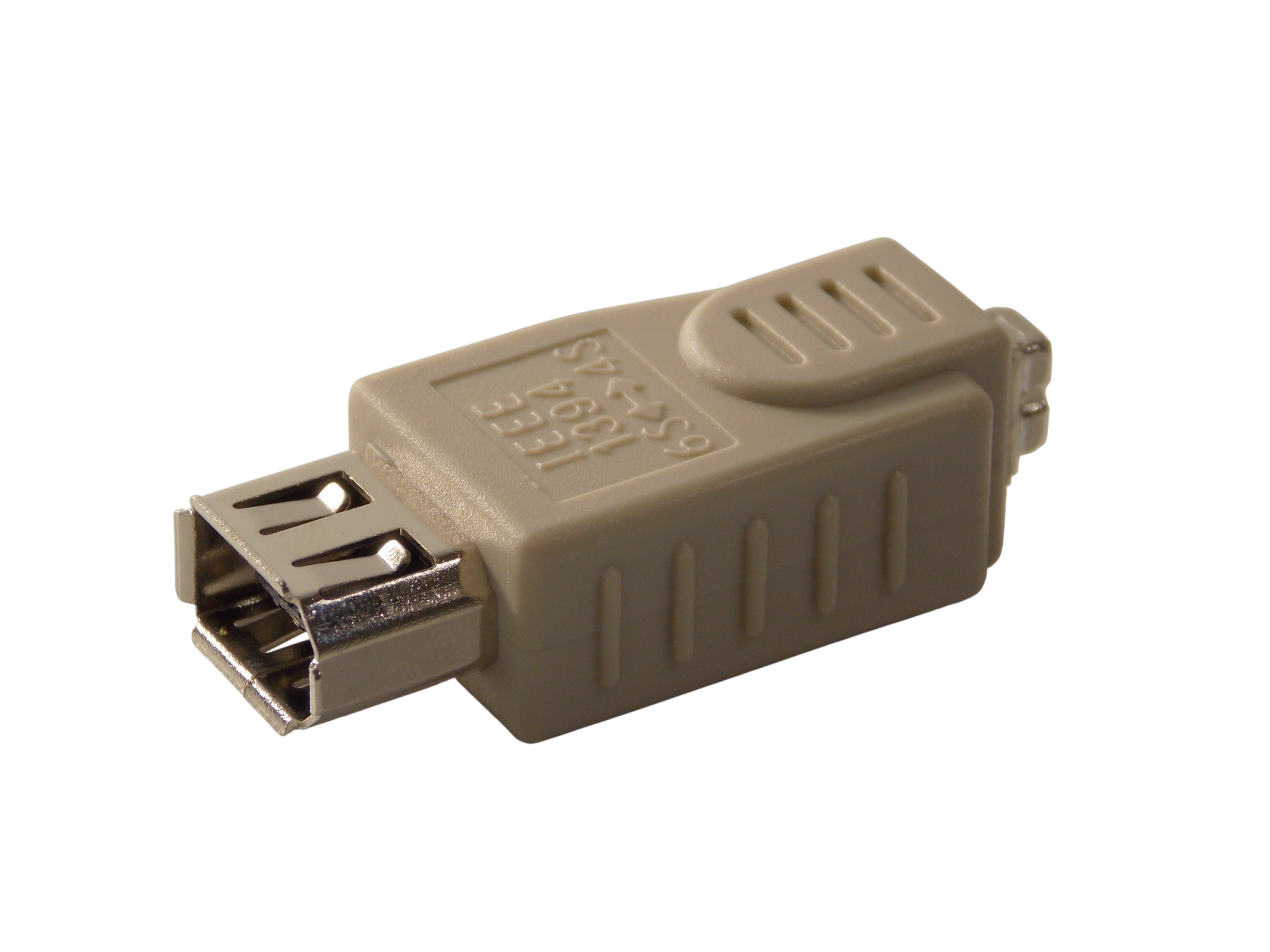 Адаптер IEEE 1394 6pin гнездо -  IEEE 1394 4pin гнездо 