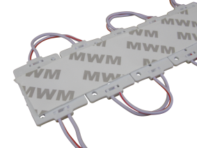 Светодиодный модуль 12В - 2.4Вт - 6000К  9Led