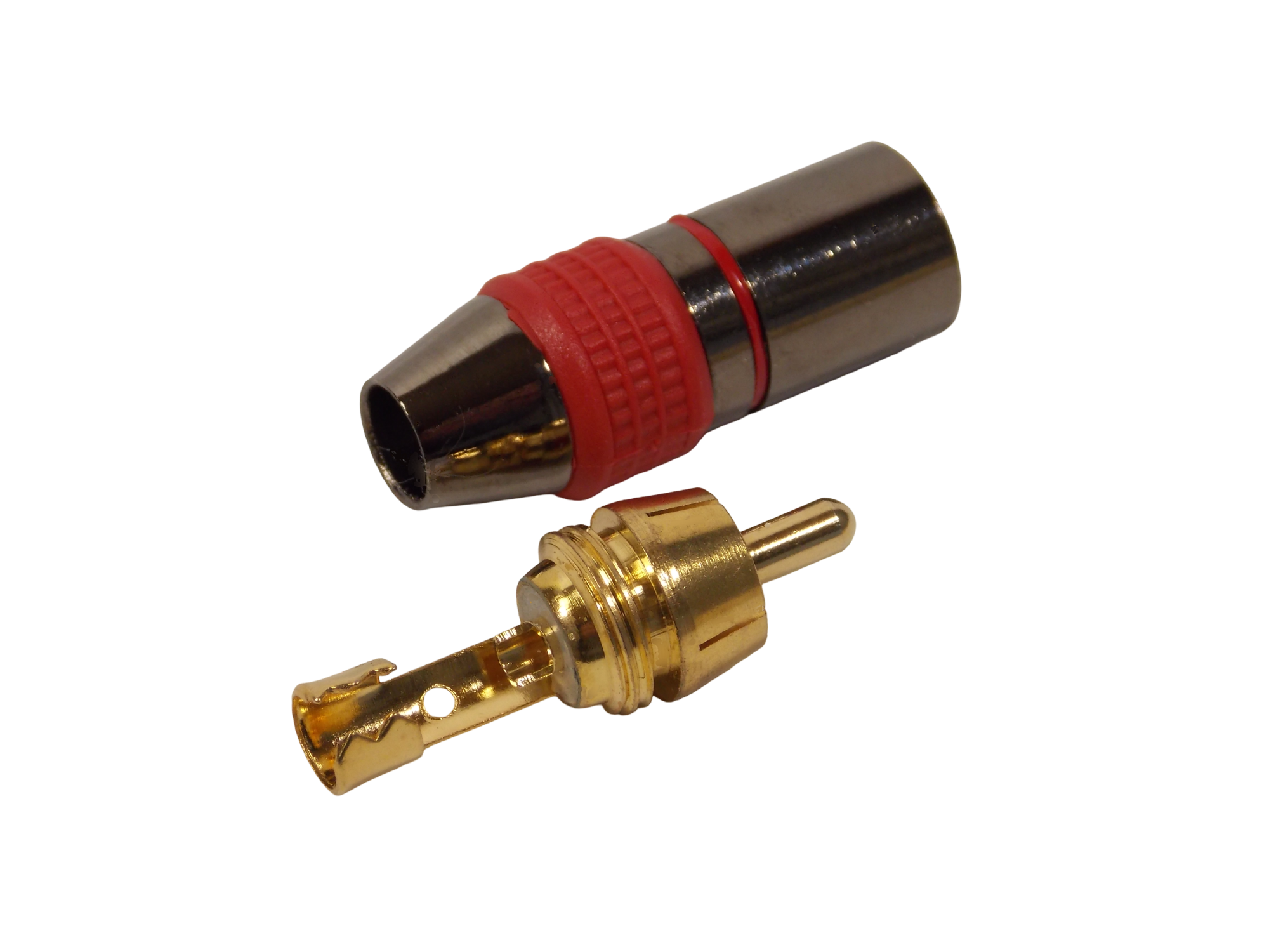 Штекер RCA / тюльпан / металл