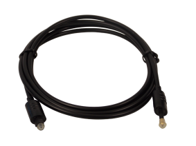 Шнур  оптический Toslink - Mini Plug / 4 мм / 1.8 метра