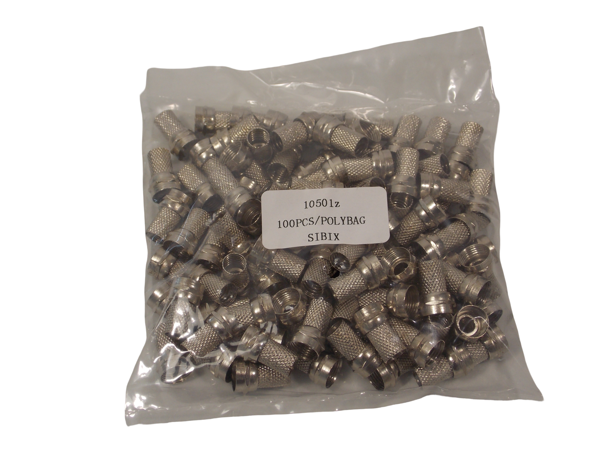 F - коннектор под накрутку на кабель RG - 6  /18мм