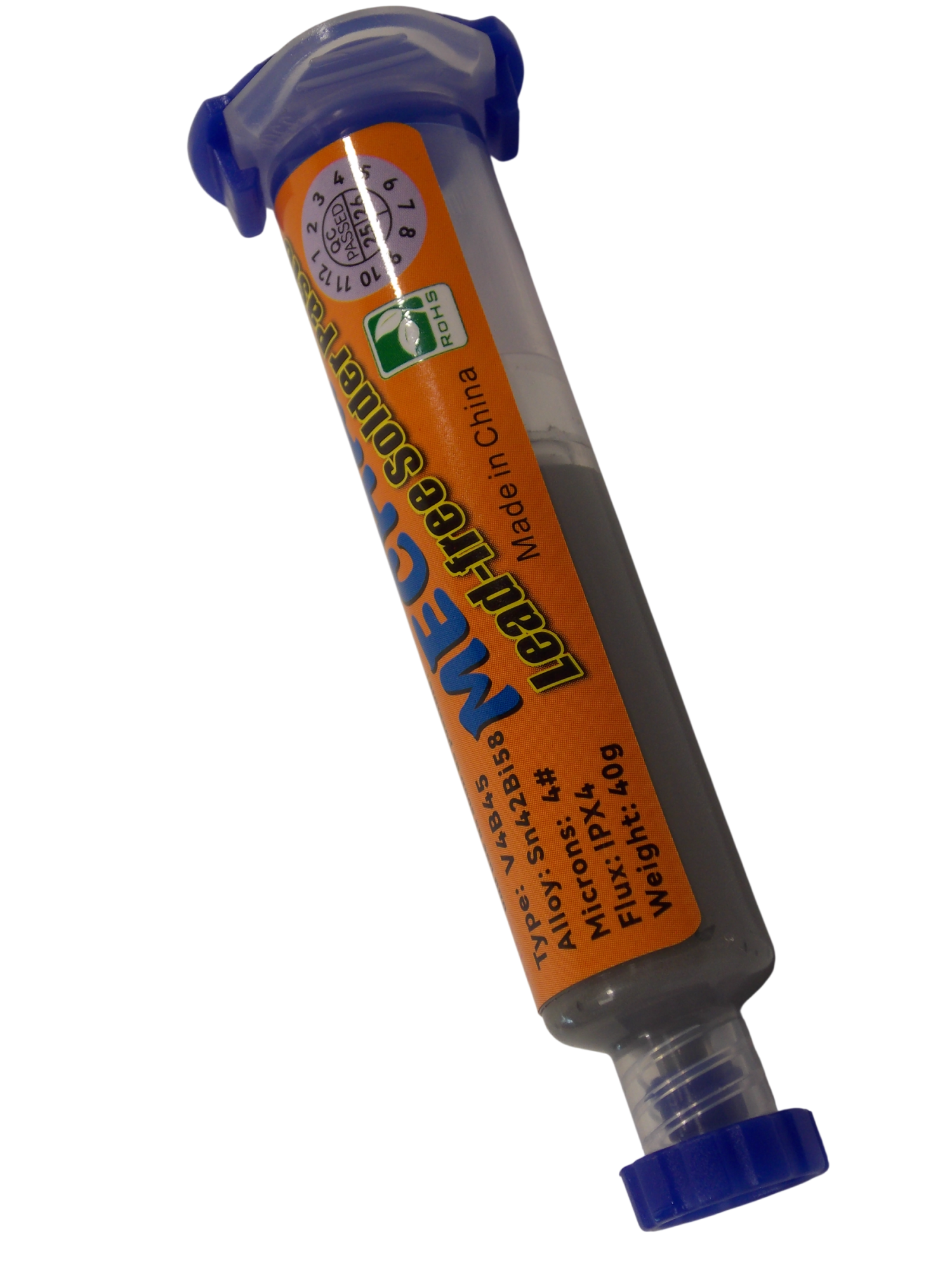 Паяльная паста  Mechanic V4B45 /  138°C / 40 грамм