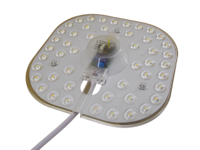 Светодиодный модуль  квадратный 220В - 24Вт - 3000К - 6500К 48Led 