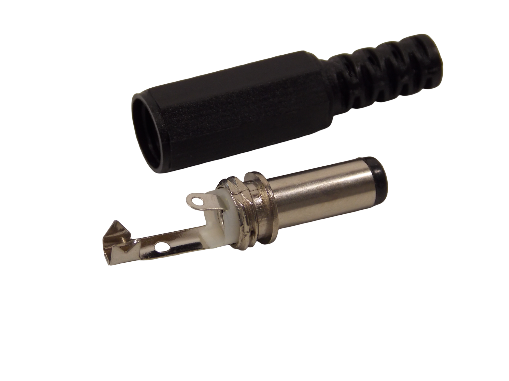 Штекер питания 2.5*5.5*14мм / пластик