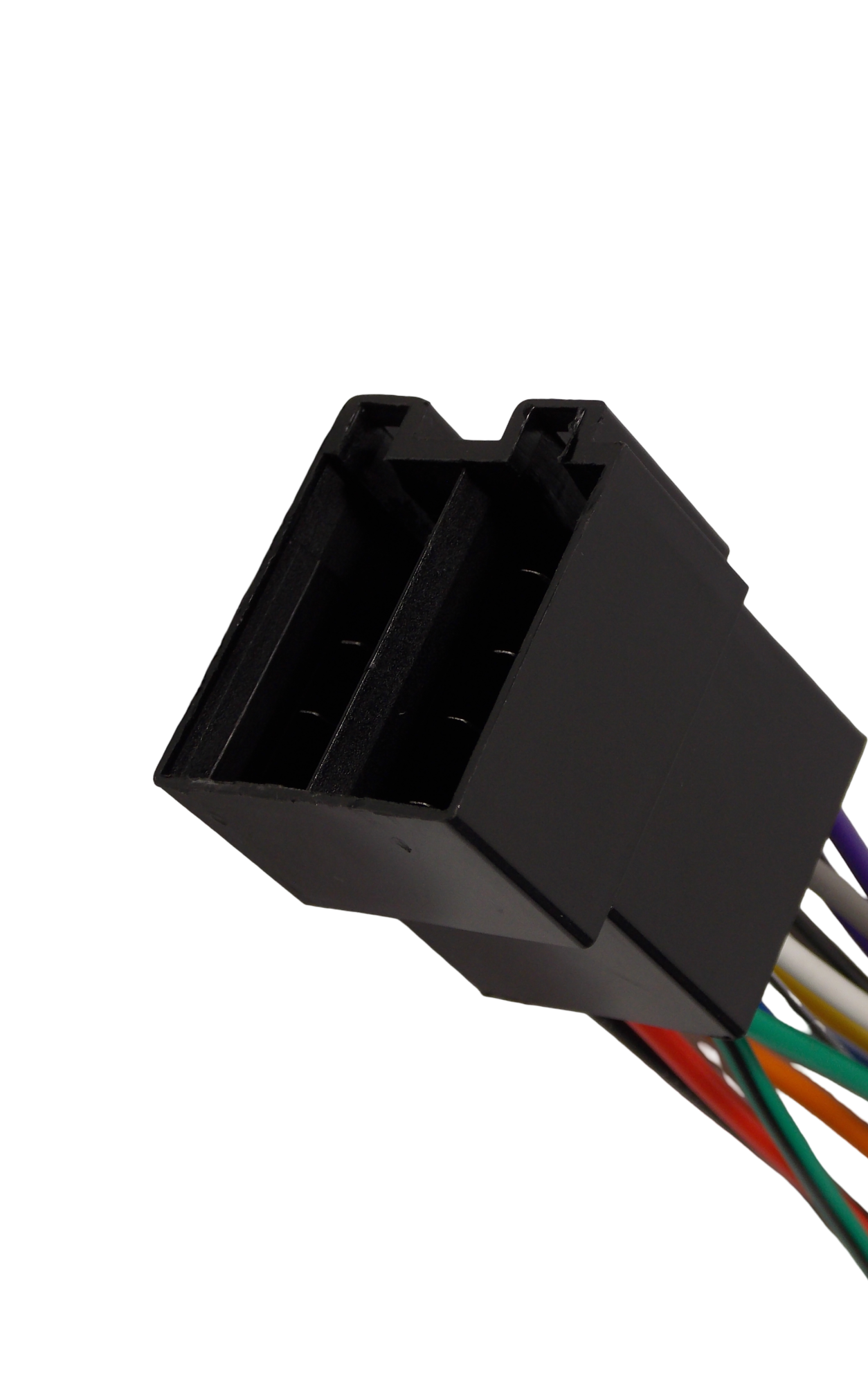 Штекер автомобильный сдвоенный  питание и акустика