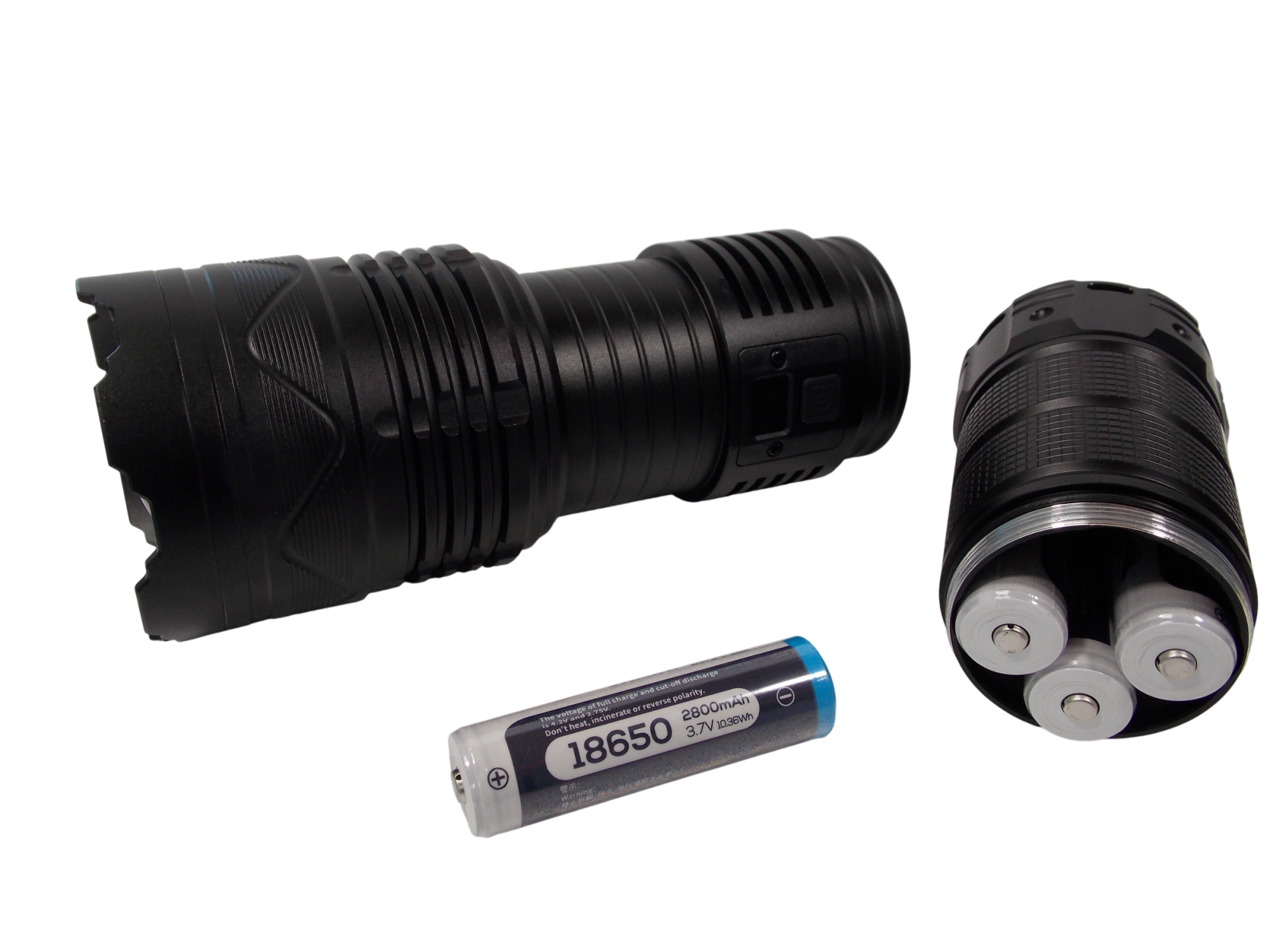 LED  фонарь SD - 5990 / 4*18650 / 3.7В / 2800мА/ч