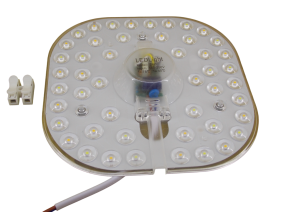 Светодиодный модуль  квадратный 220В - 24Вт - 3000К - 6500К 48Led 