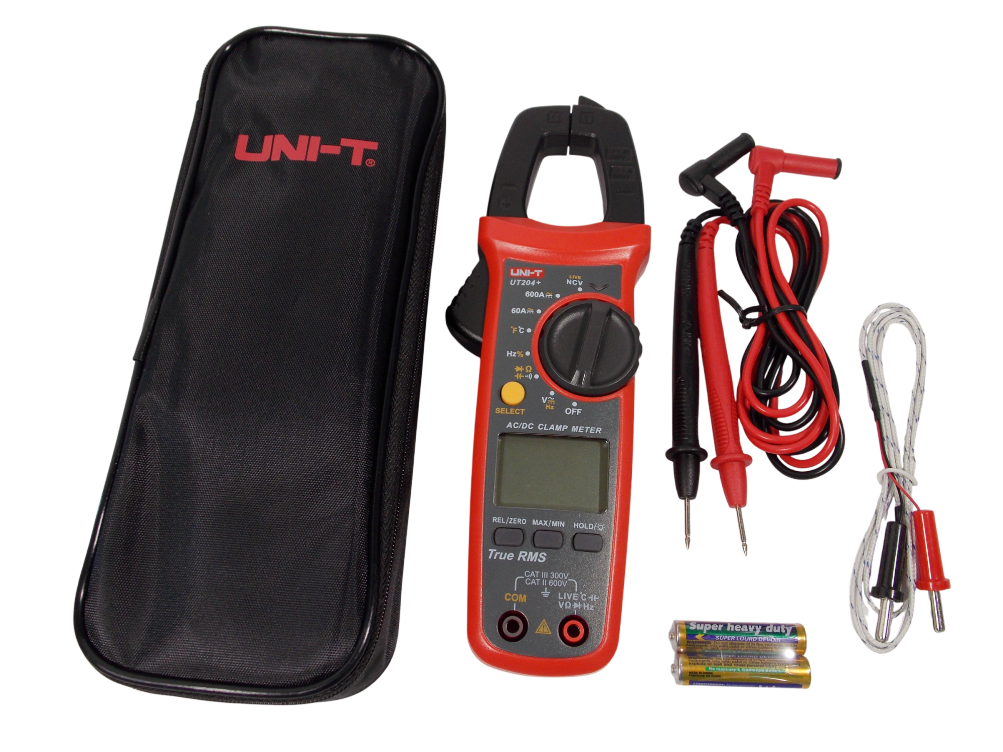 Мультиметр  UNI-T UT 204+ / токоизмерительные клещи 