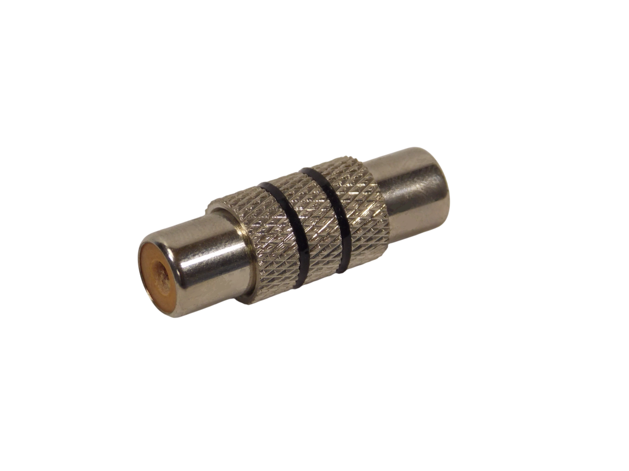 Адаптер RCA гнездо - RCA гнездо / металл