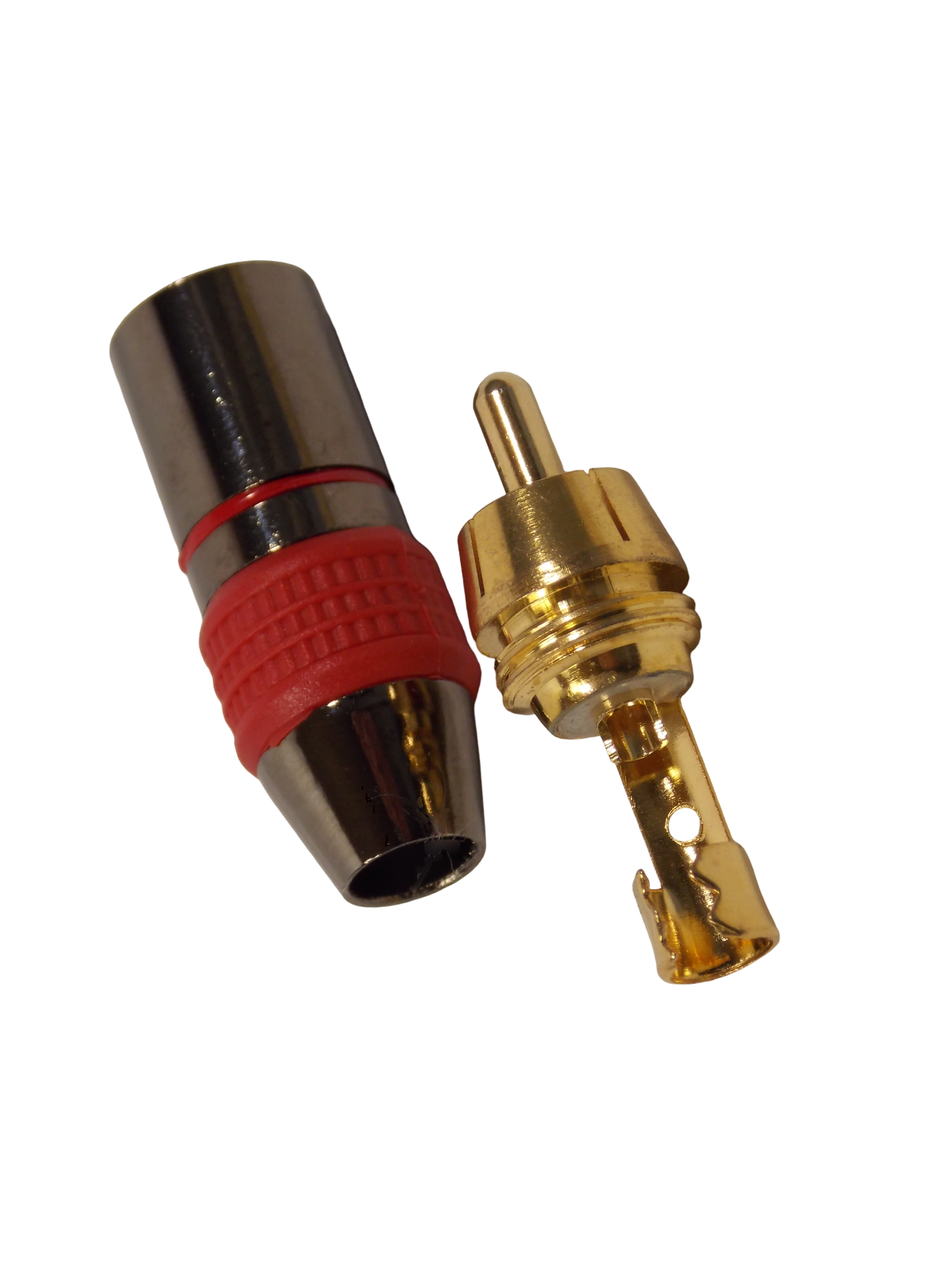 Штекер RCA / тюльпан / металл