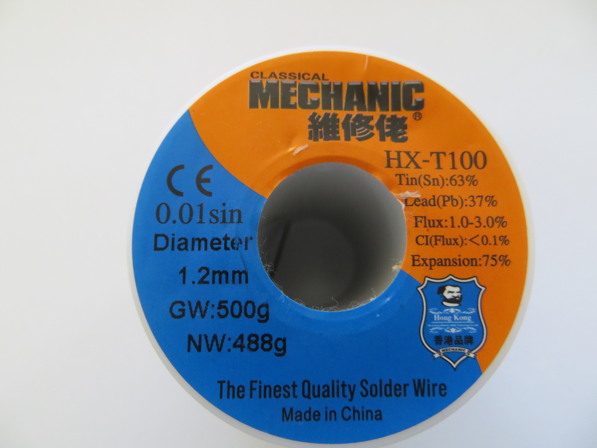 Припой high-quality HX-T100(500g) 1,2mm