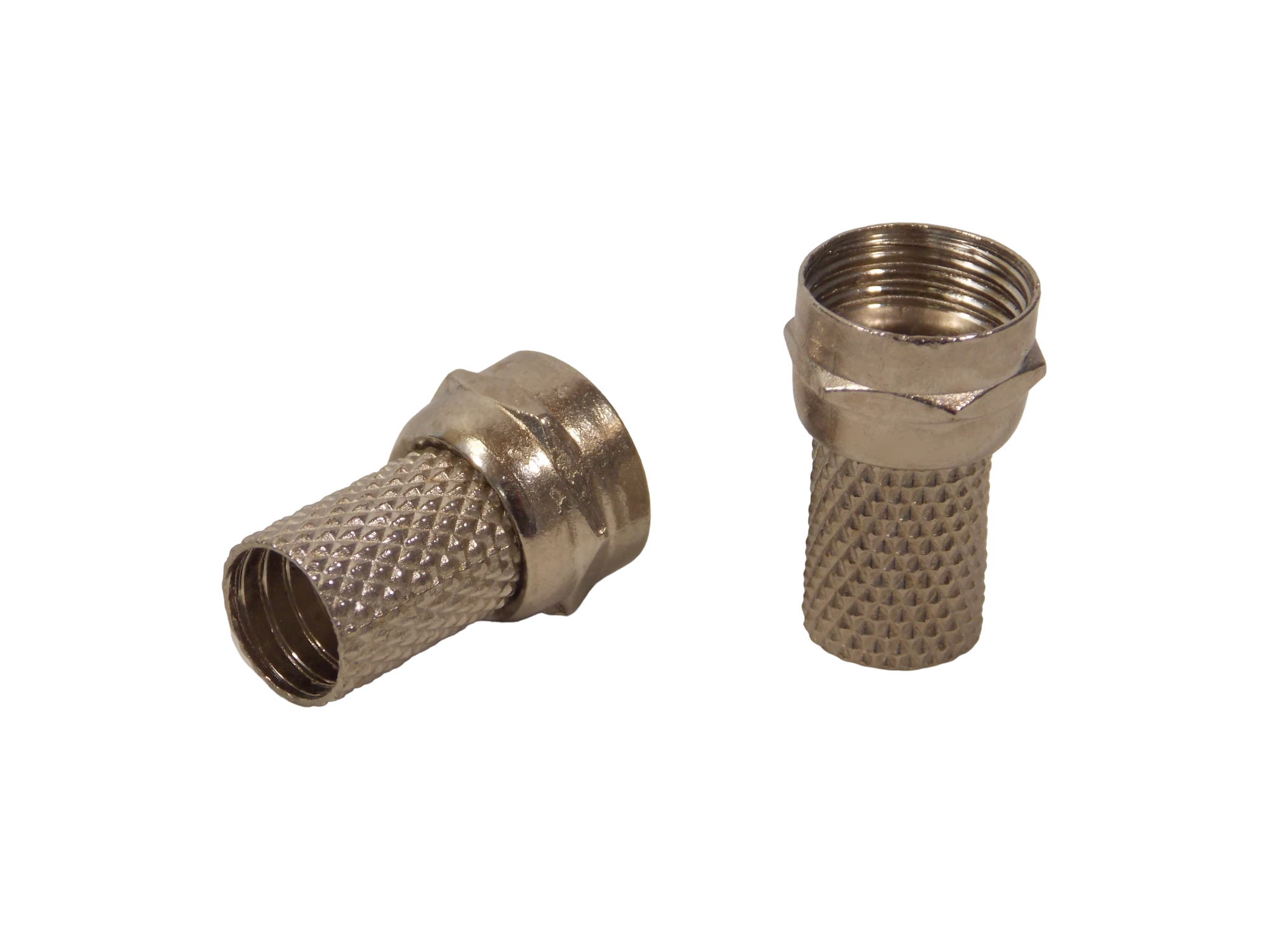 F - коннектор под накрутку на кабель RG - 6  /18мм