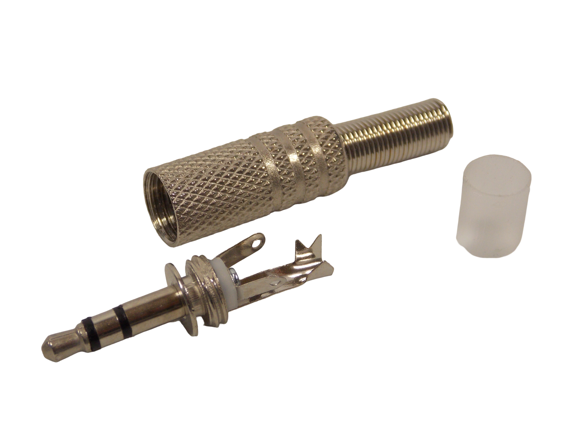 Штекер 3.5мм  стерео / металл 