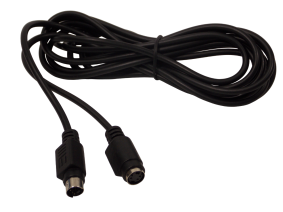 Шнур  S - Video 4pin на S - Video 4pin  гнездо / 3 метра / черный
