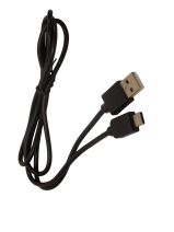 Шнур USB - А на Type - C / 1.0 метр / черный