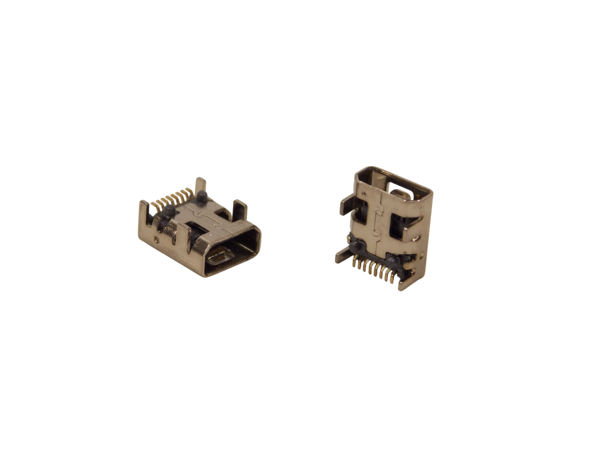 Гнездо mini USB  монтажное 8pin  SMT Type