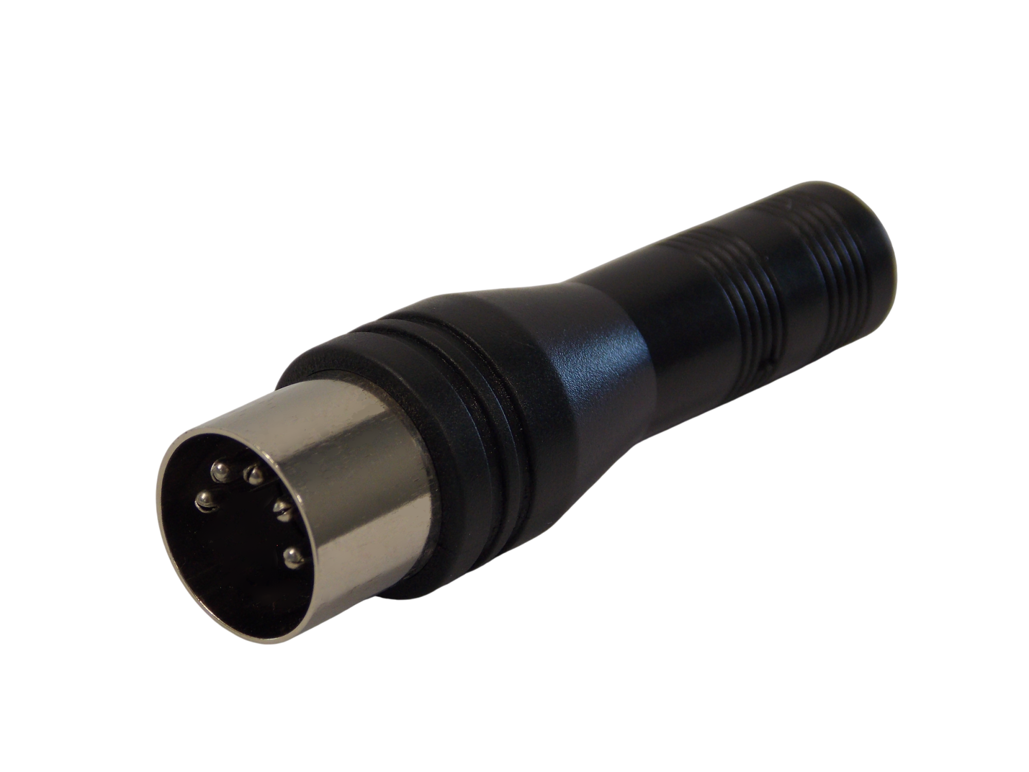Адаптер DIN 5pin штекер - 3.5мм стерео гнездо / пластик