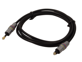 Шнур оптический Toslink - Mini Plug /  5 мм / 1.8 метра