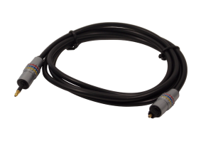 Шнур оптический Toslink - Mini Plug /  5 мм / 1.8 метра
