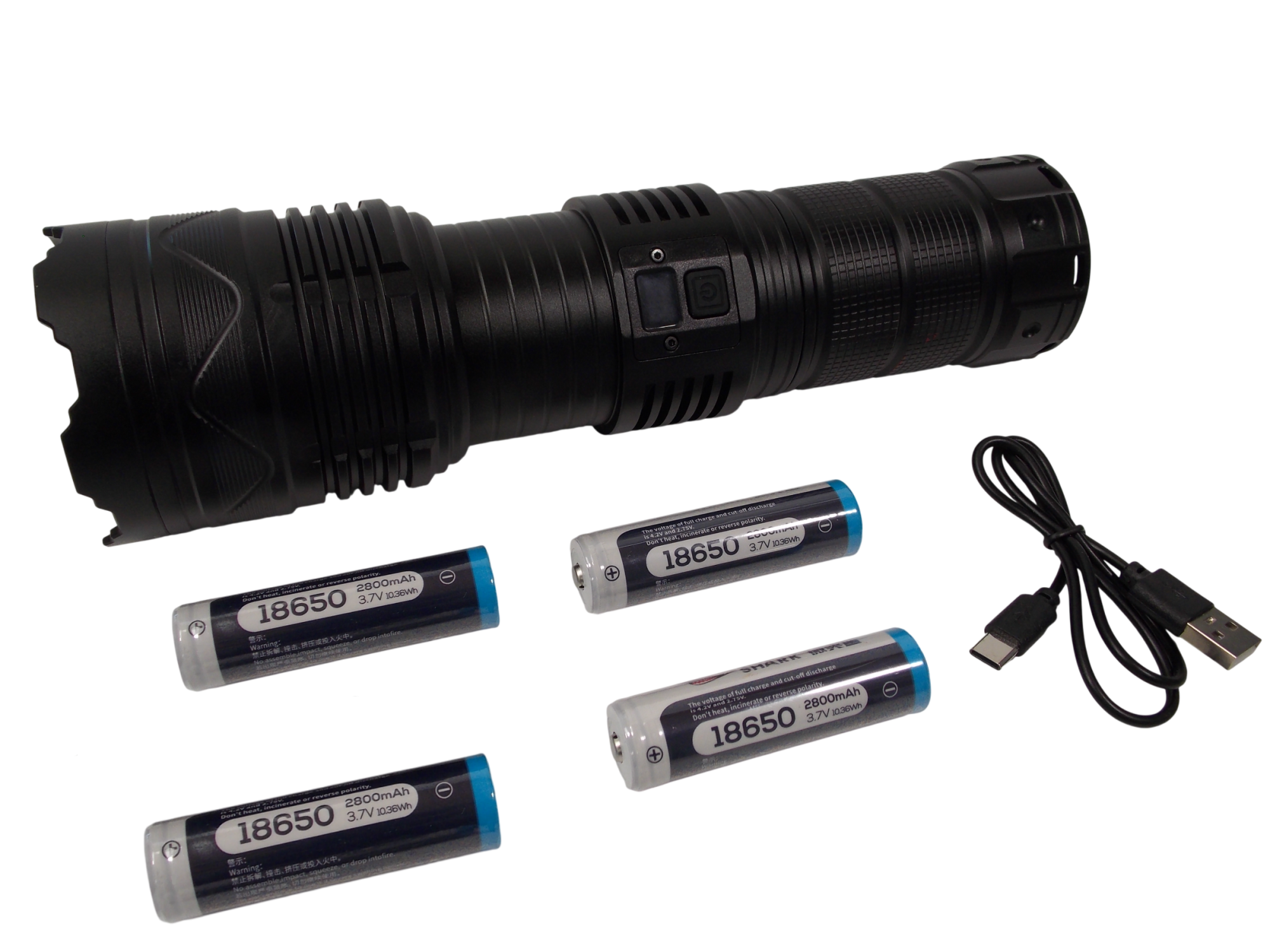 LED  фонарь SD - 5990 / 4*18650 / 3.7В / 2800мА/ч