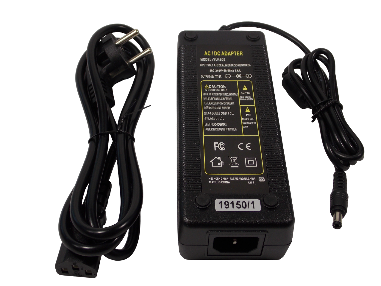 Блок питания 48В - 5A - 240Вт размер штекера 5.5*2.5мм