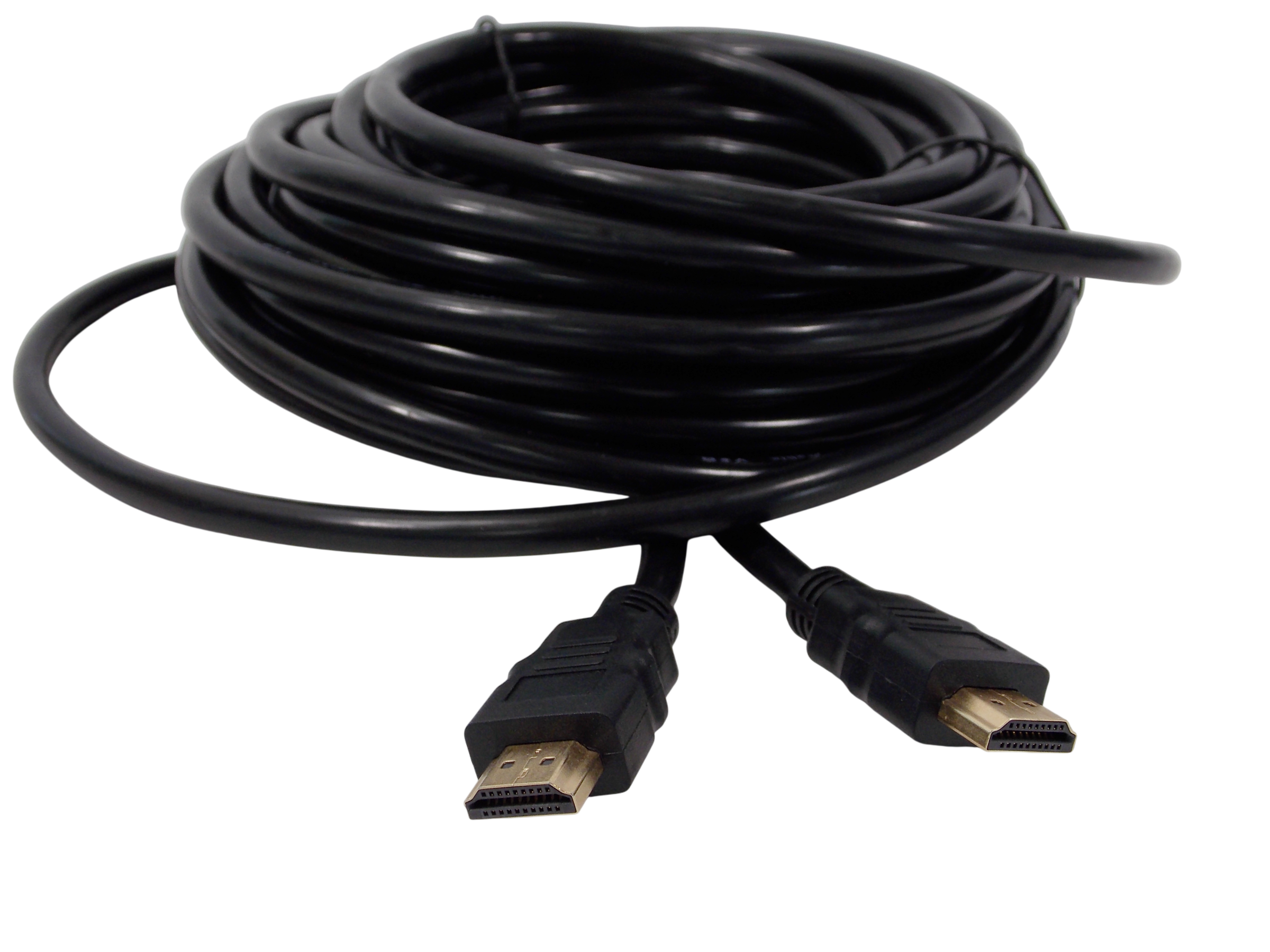Шнур HDMI 19pin на HDMI 19pin / 10 метров / черный 
