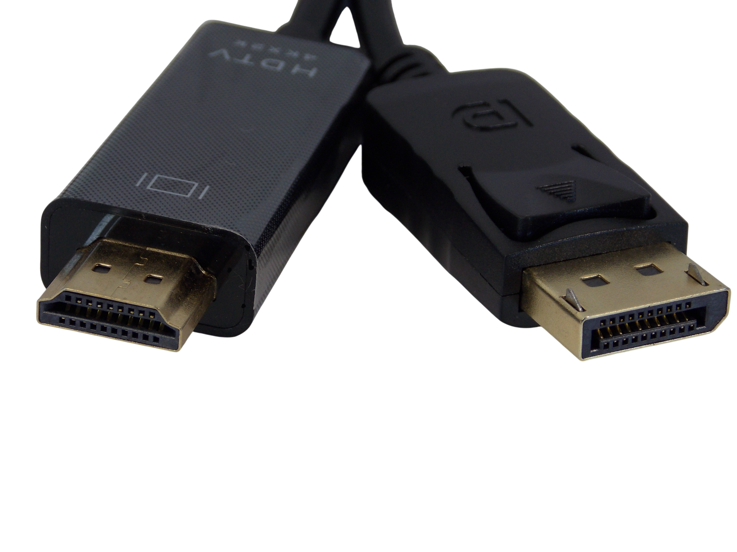 Шнур  DisplayPort на HDMI / 3 метра / черный