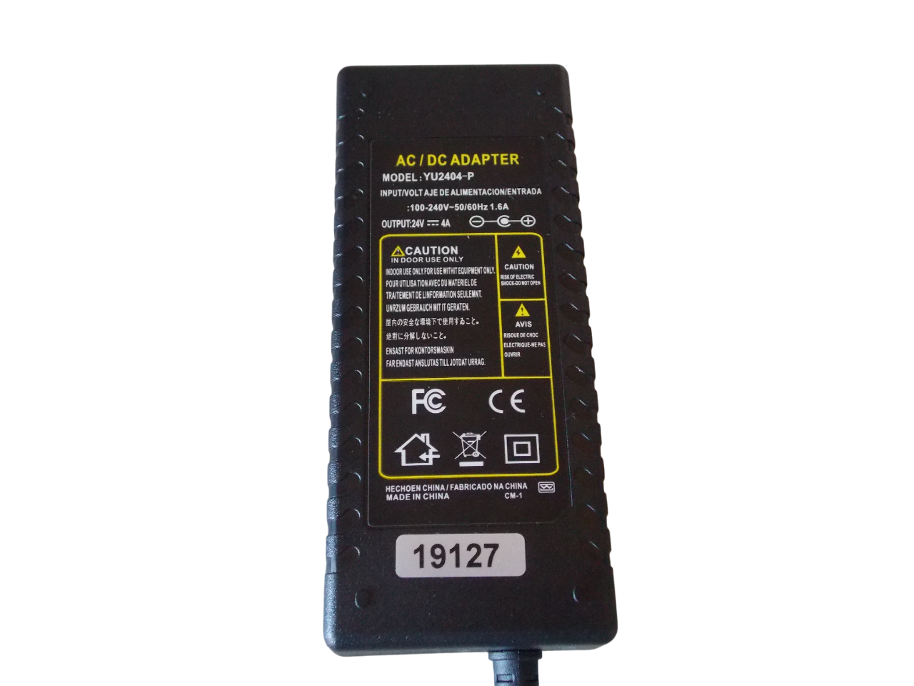 Блок питания  24В - 4A - 96Вт размер штекера 5.5*2.5мм