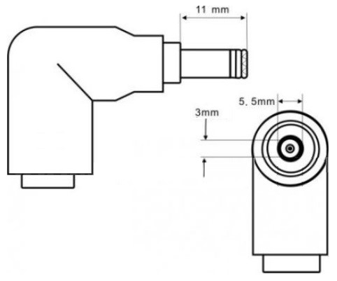Блок питания для Samsung 19В - 4.74A - 90Вт  размер штекера 5.5*3.0мм