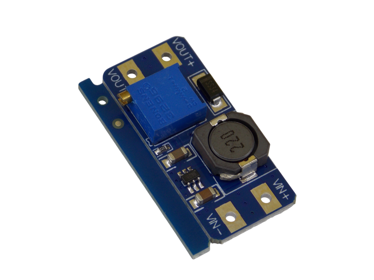  Преобразователь напряжения  повышающий DC-DC 1А