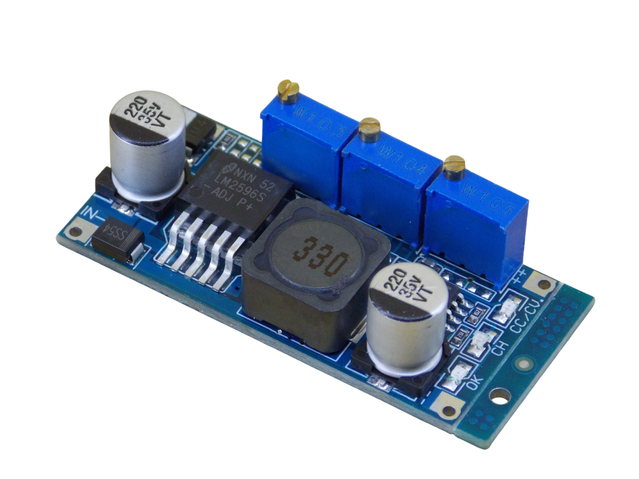 Преобразователь напряжения понижающий  DC-DC 3А