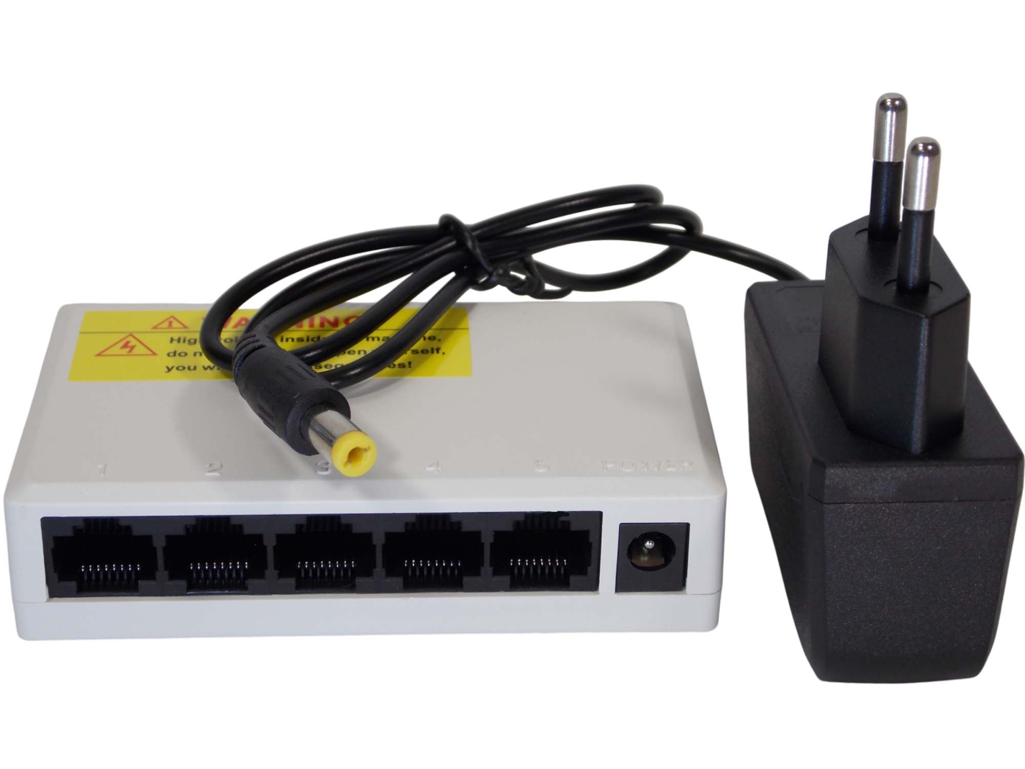 Коммутатор - свитч 5 портов  10/100Mб  RJ45