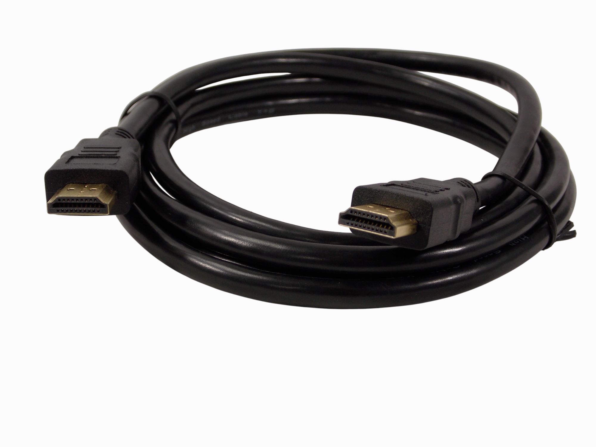 Шнур HDMI 19pin на HDMI 19pin / 2 метра / черный