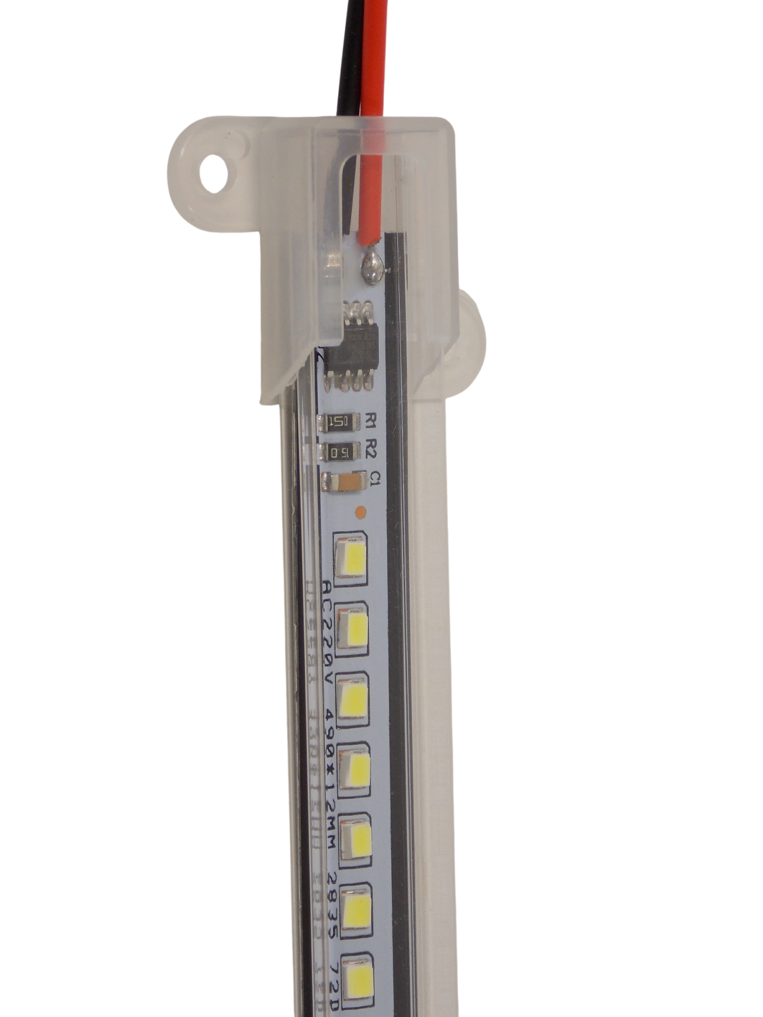 Светодиодная линейка 220В - 72LED  - 6500K  
