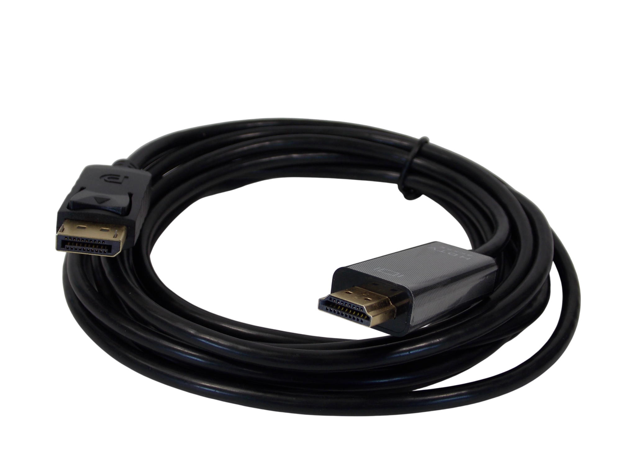 Шнур  DisplayPort на HDMI / 3 метра / черный